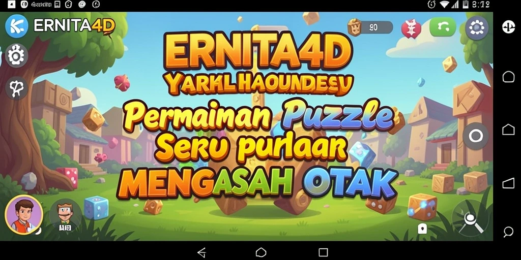 Tampilan permainan ERNITA4D dengan teka-teki yang menarik.