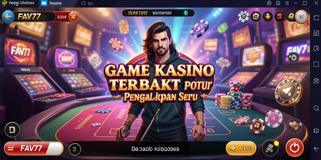 Tampilan utama gameplay FAV77 yang menarik dan penuh warna.