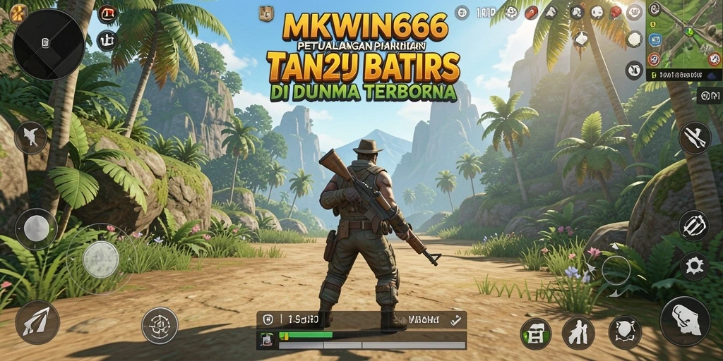 Tampilan gameplay seru di dunia terbuka MKWIN666.