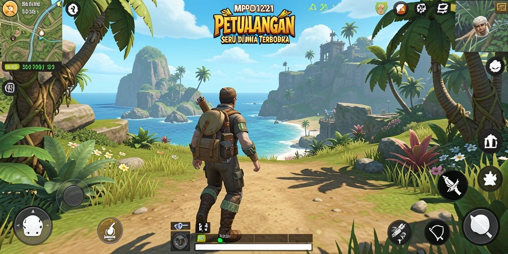Screenshot MPO1221 menampilkan gameplay yang menakjubkan dan dunia terbuka.