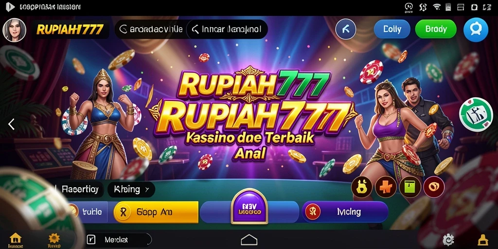 Tampilan gameplay menarik dari RUPIAH777 di kasino digital.